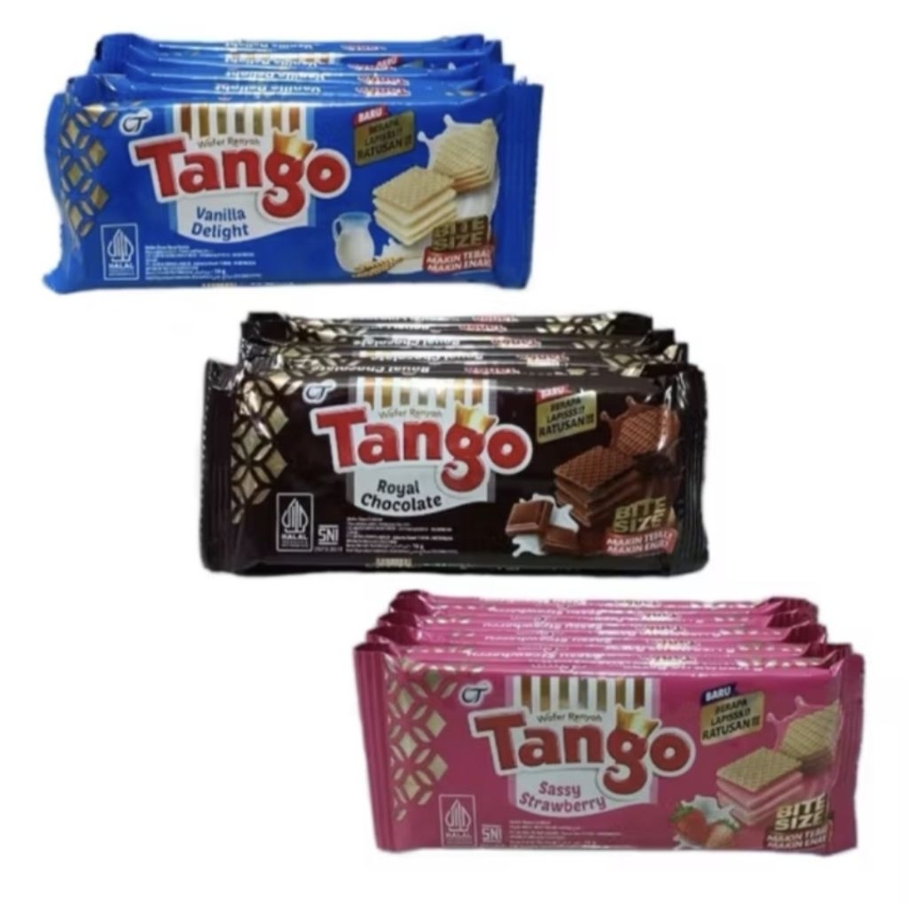 Jual TANGO WAFER 16 GRAM 1 PACK ISI 10 BUNGKUS | Shopee Indonesia