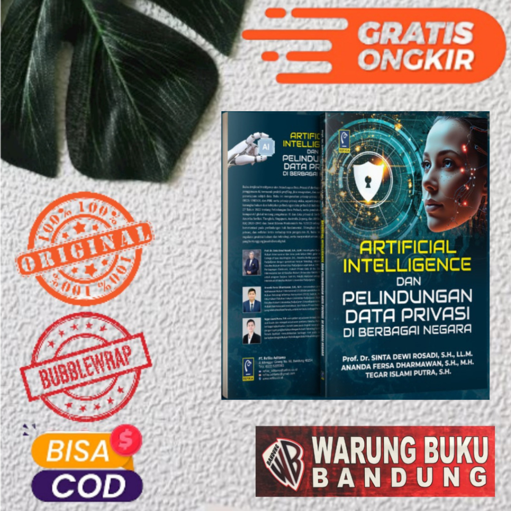 Jual BUKU ARTIFICIAL INTELLIGENCE DAN PERLINDUNGAN DATA PRIVASI DI ...