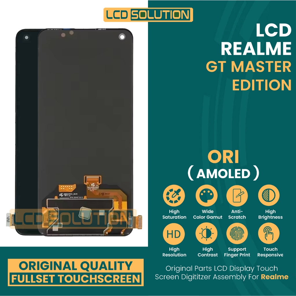 Jual LCD Realme GT Master Edition RMX3363 / RMX3360 - Finger Print ...