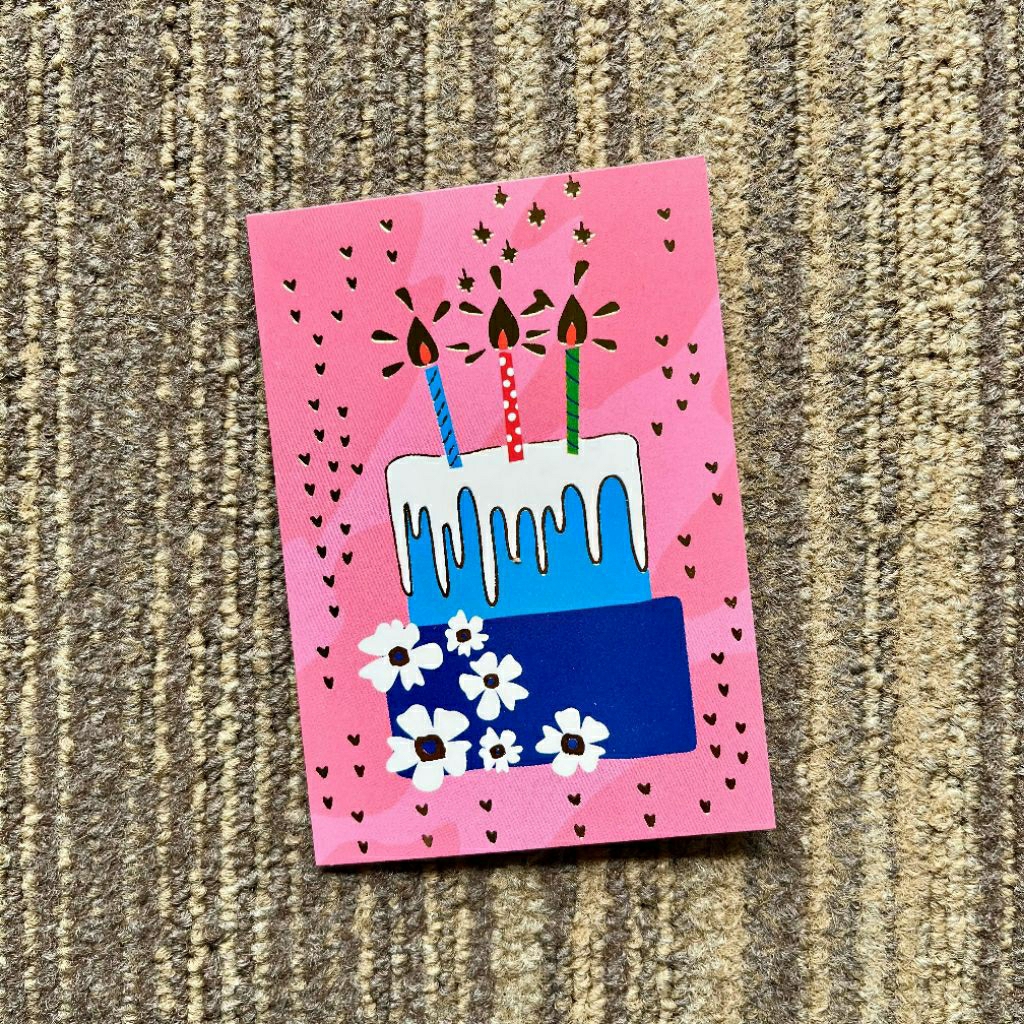 Jual Happy Birthday Mini Card / Birthday Mini Card / Mini Card - 8406 ...