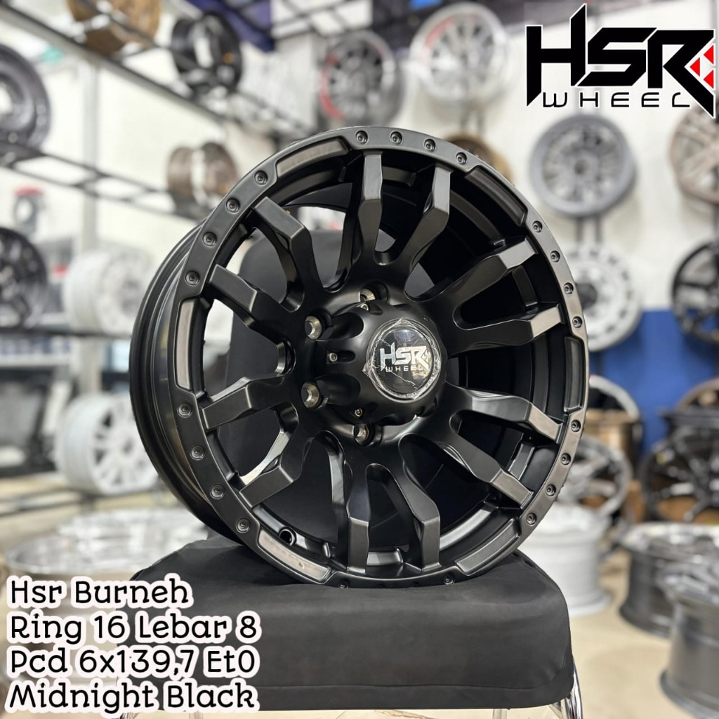 Jual velg mobil ring 16 hsr burneh pelak r16 untuk hardtop fortuner ...
