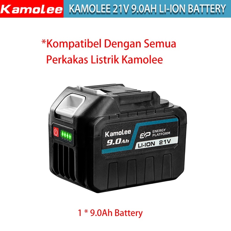 Jual Kamolee 18V 3000mAh/5000mAh/6000mAh/9000mAh/18V/21V/388VF Li