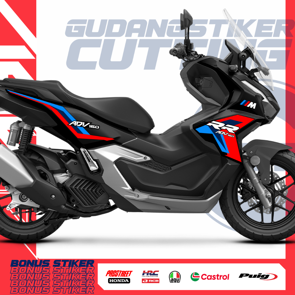 Jual STRIPING HONDA ADV 150 - 160 STIKER LIS BMW LIVERY STICKER MOTOR ...