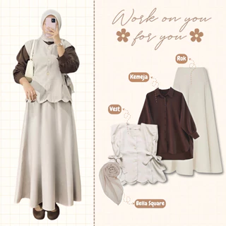 Setelan Baju Remaja 4in1 Kekinian Sola Outfit