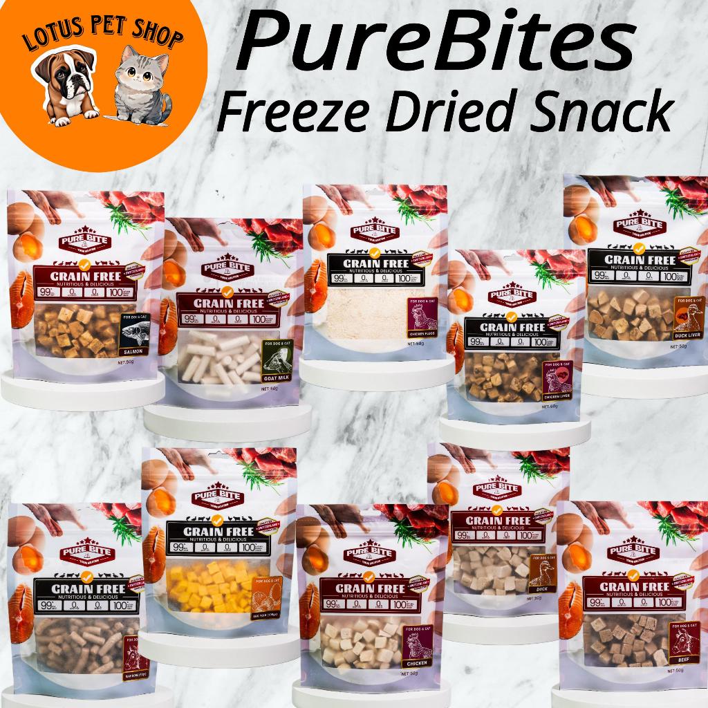 Jual Purebite Premium Freeze Dried Snack Anjing Kucing Beef Liver ...