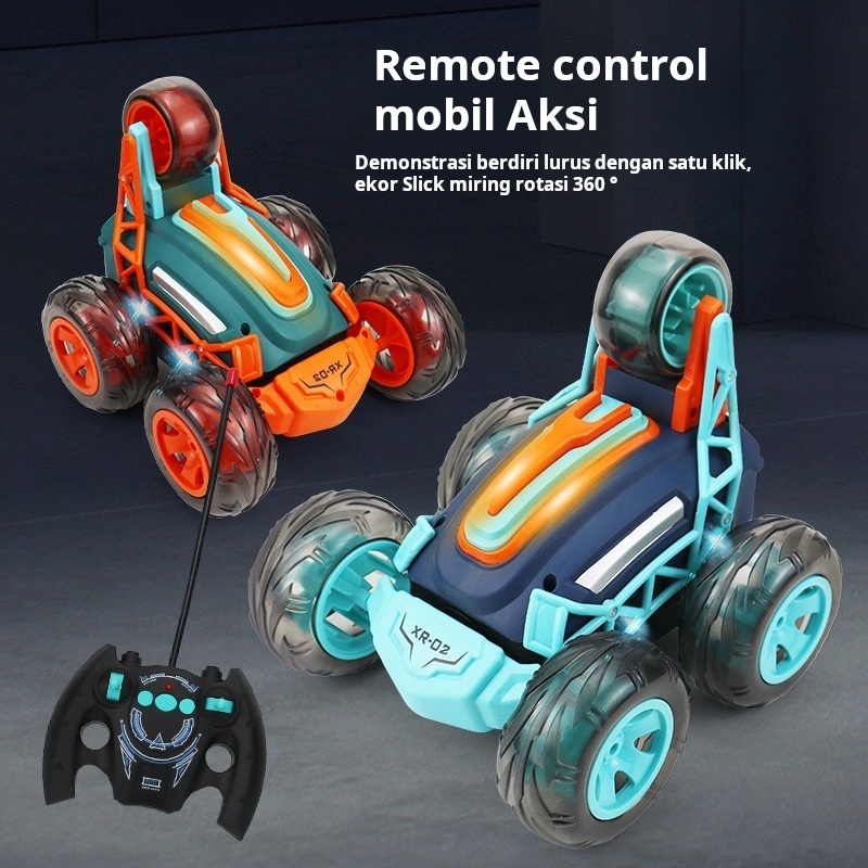 Jual Mainan Remote Control Truk Stunt Lima Roda Dumping, Remote Control ...