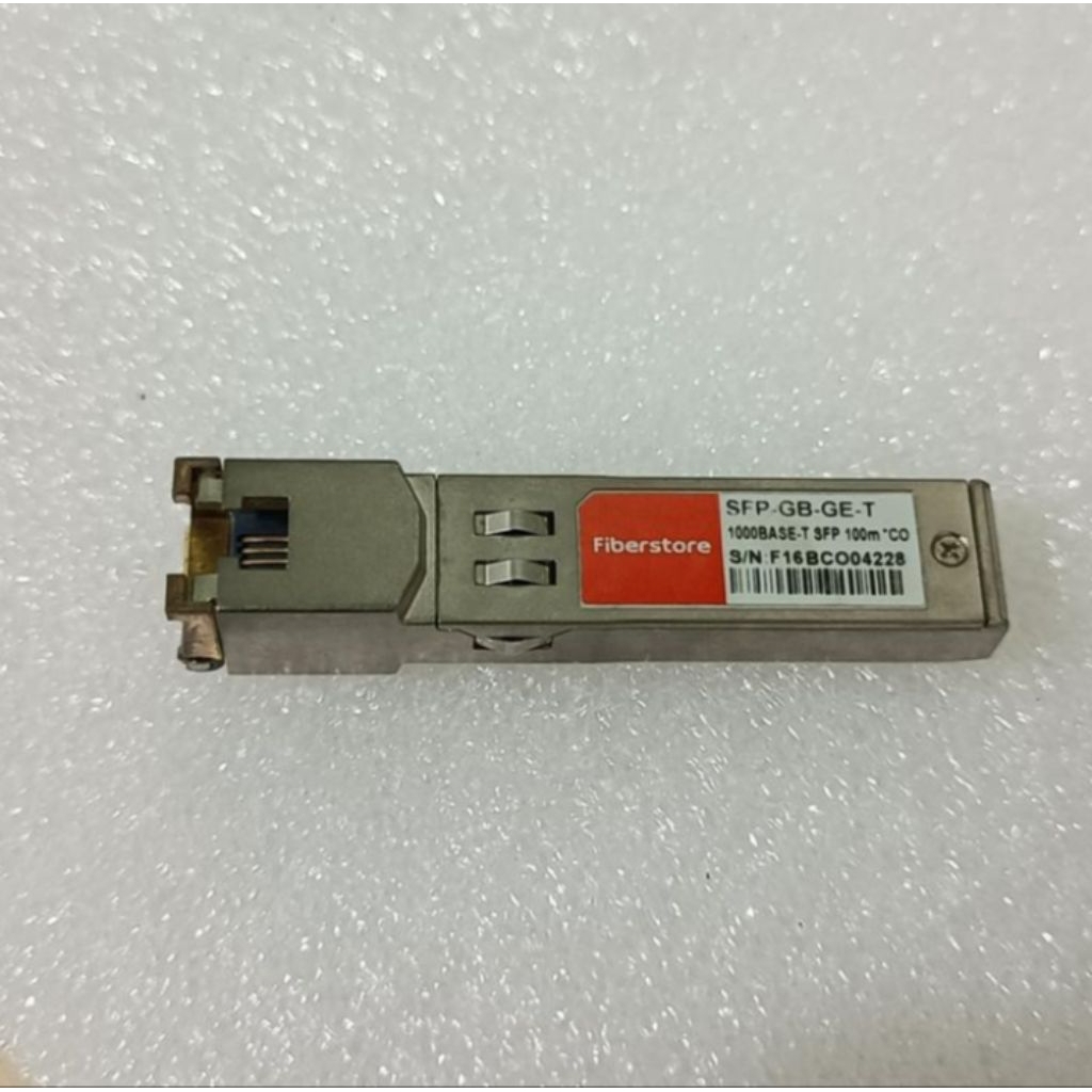 Jual Fiberstore SFP RJ45 SFP-GB-GE-T 1000base-T SFP 100 meter | Shopee ...