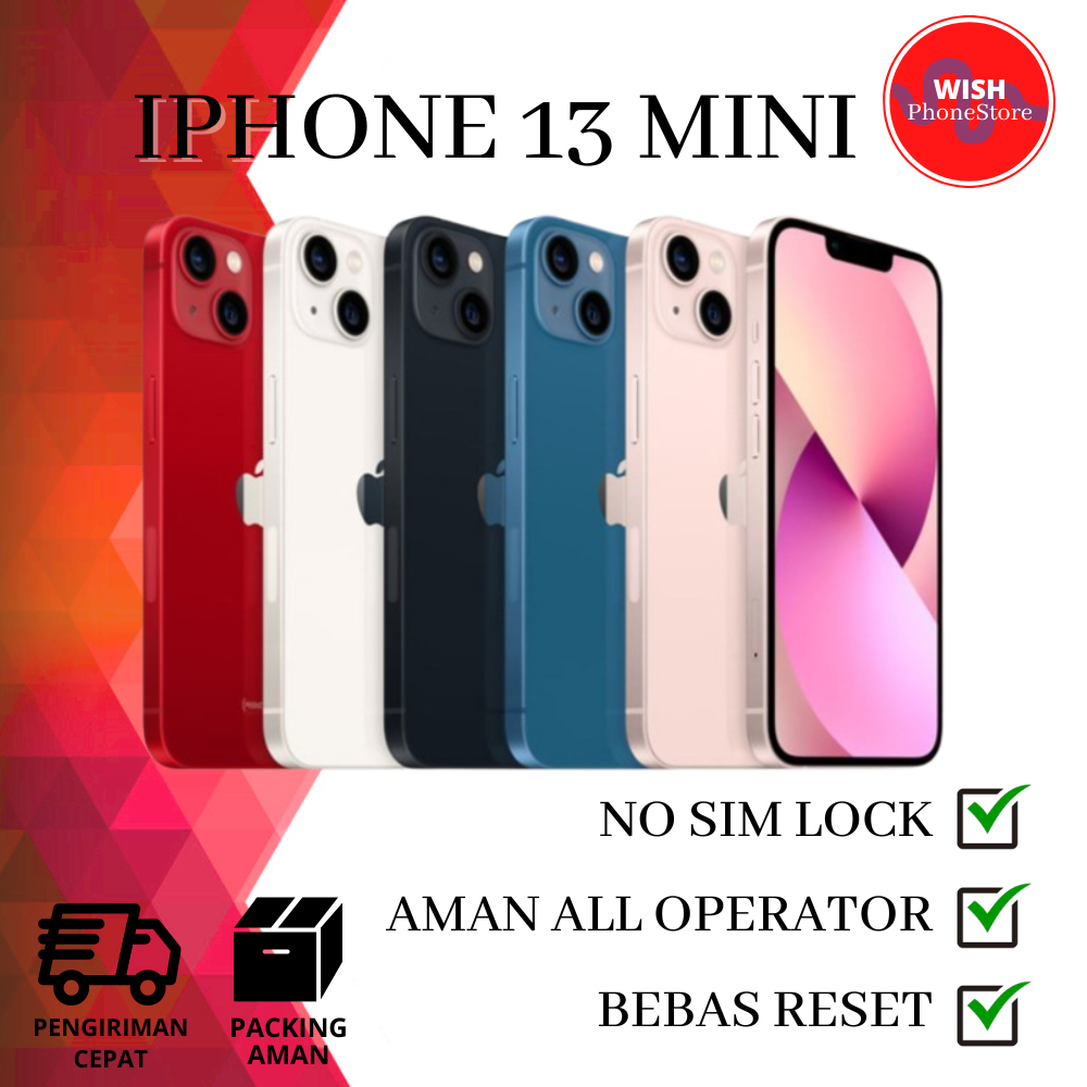 Jual IP 13 MINI 128GB 256GB 512GB SECOND BEKAS KONDISI MULUS FULLSET NO ...
