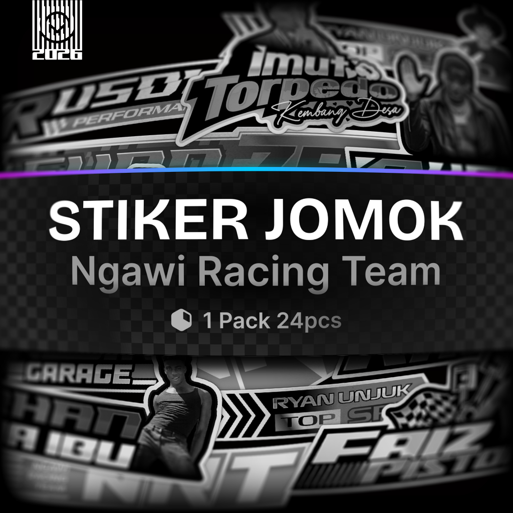 Jual Sticker Jomok Terlengkap & Harga Terbaru Juli 2026 | Shopee Indonesia