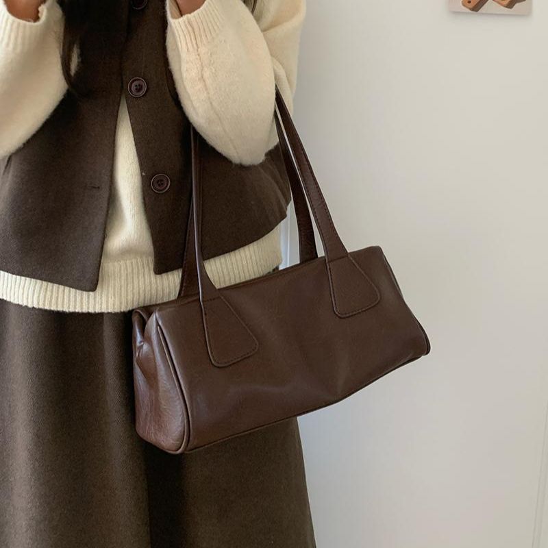 Chikoisme RAYZA Shoulder Bag Tas Bahu Wanita Kulit Sintetis Elegan Aesthetic Y2K Kekinian
