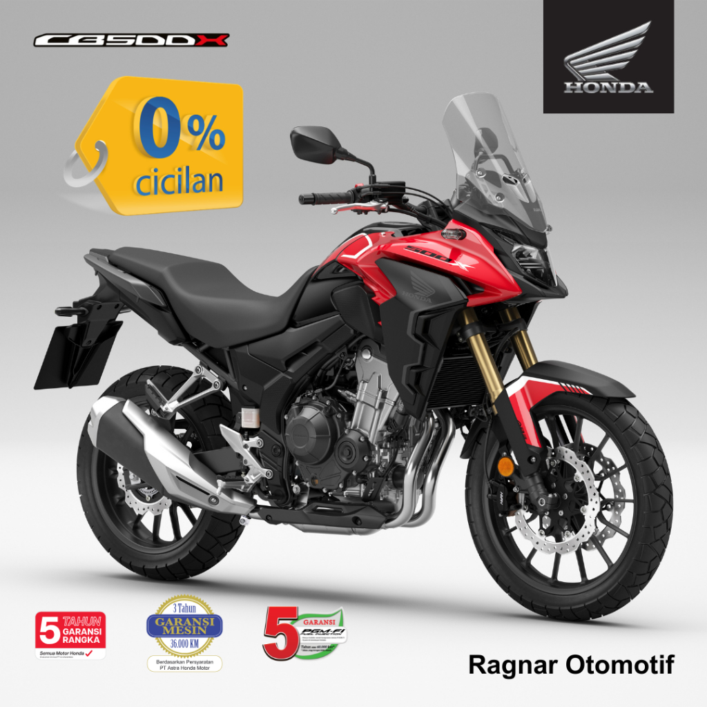 Sepeda Motor Honda CB500X Baru New Asli Original Bergaransi Resmi