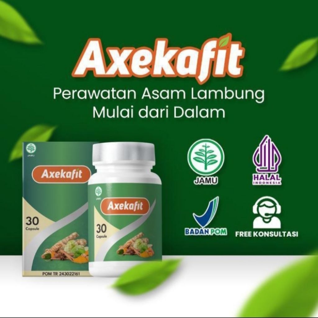 Axekafit Herbal Atasi Asam Lambung, maag, Gerd