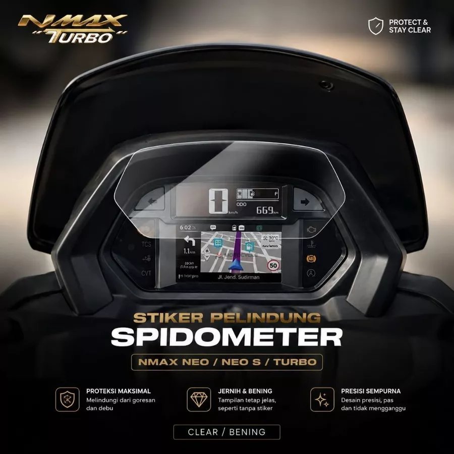 Jual Stiker Pelindung Spidometer / Speedometer Nmax Turbo Nmax Neo ...