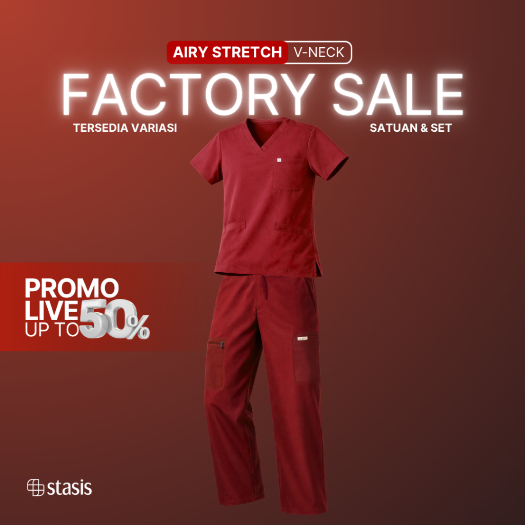 Jual [FACTORY SALE] Scrub OK Vneck Baju & Set- Home of Stasis Minor ...