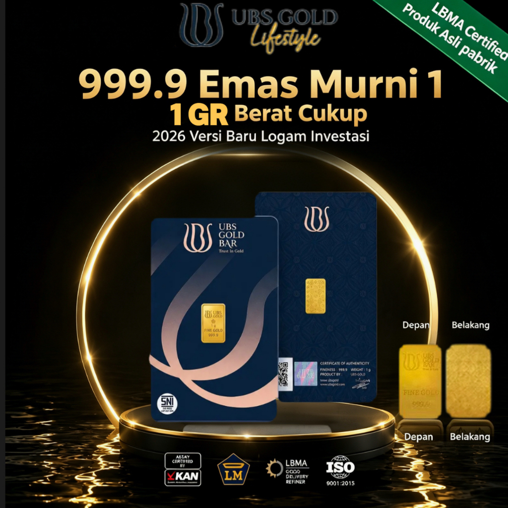 Jual LOGAM MULIA UBS ( LM ) 1GR 1 GRAM2026 | Shopee Indonesia