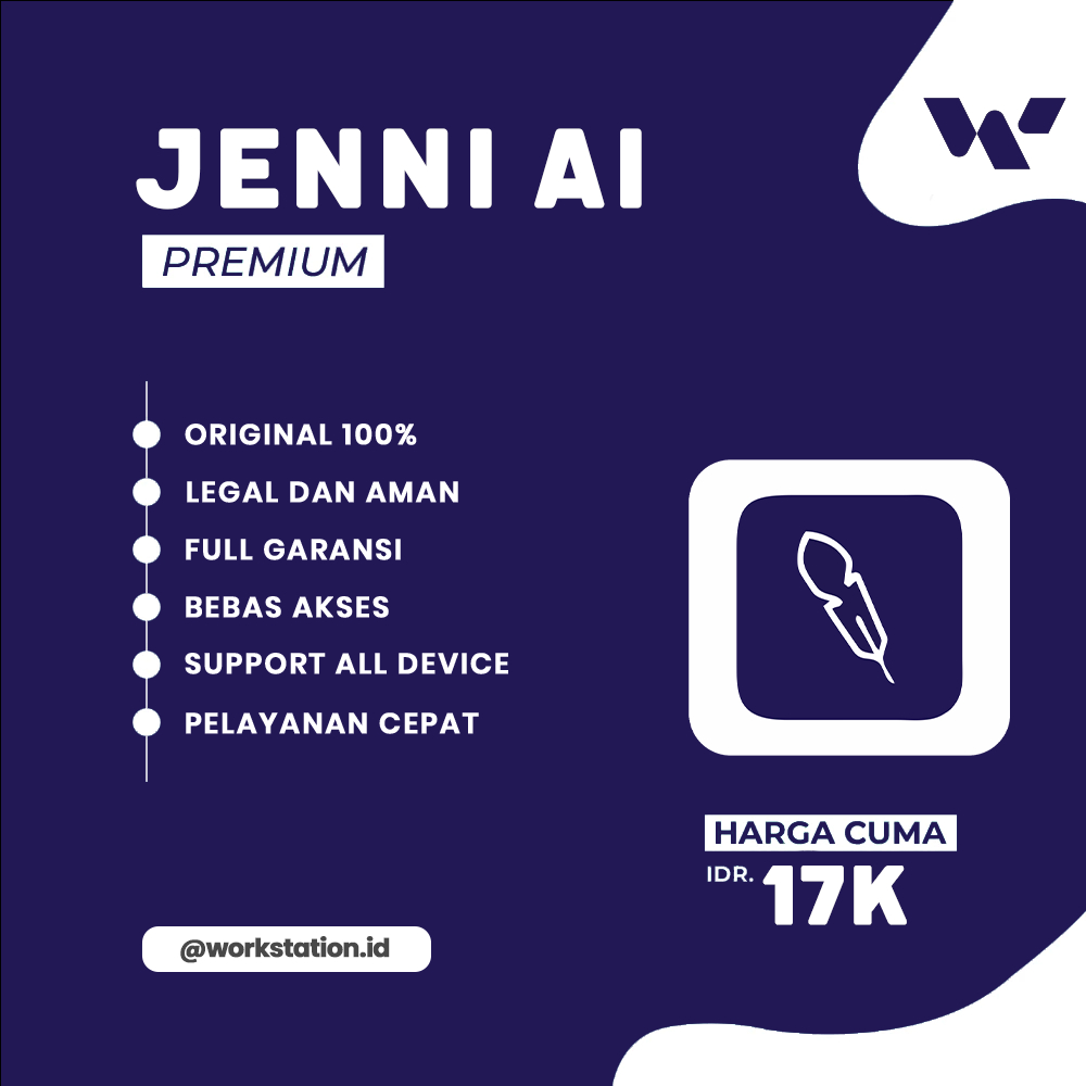 Jenni Ai Premium 1 Bulan - Research & Draft with AI