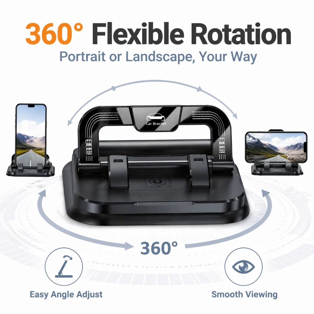 Foldable Car Phone Holder
