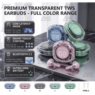 Headset Bluetooth TWS AIR 39 In Ear Bluetooth 5.3 Gaming Music Sports Headset Stereo Nirkabel Kualitas Tinggi Low Latency Super Long Battery Life Dengan Mic HD Call Headphone