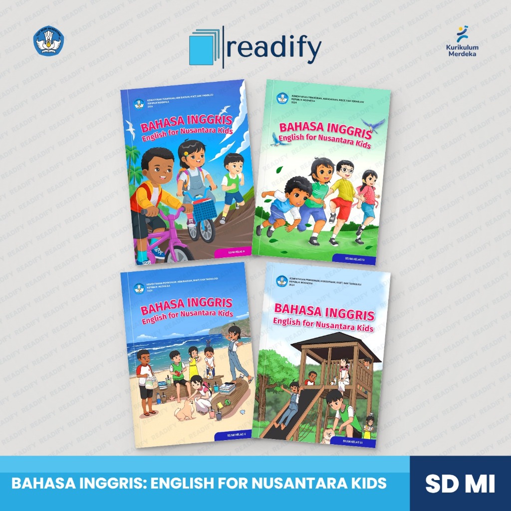 Jual Buku Bahasa Inggris English for Nusantara Kids SD/MI Kelas 3-6 ...