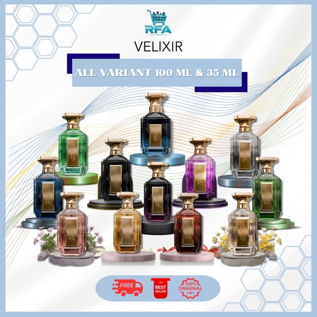 Jual Velixir Full Bottle 100ML & 35ML | ALL VARIAN VELIXIR [READY ...