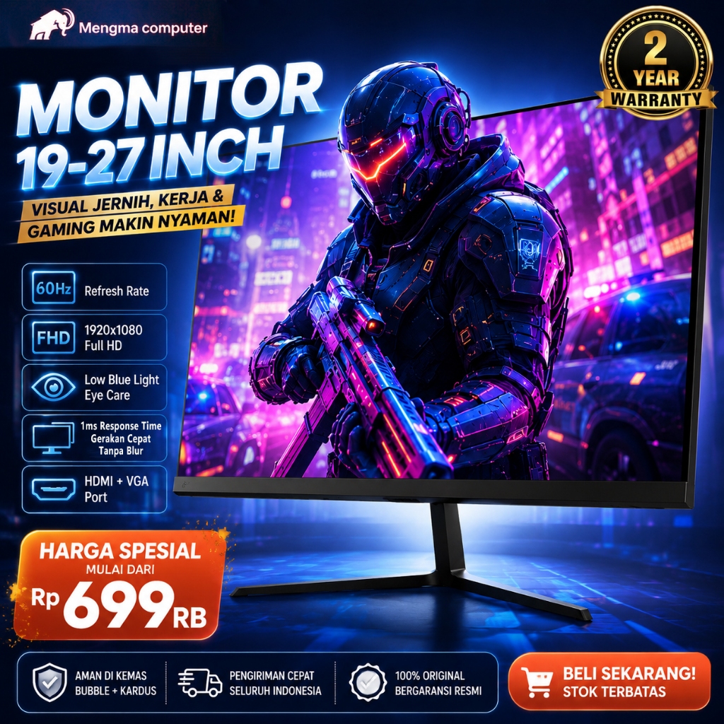 Jual Monitor 27 Inch Terlengkap & Harga Terbaru Agustus 2026 | Shopee ...