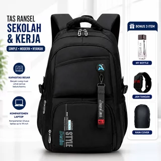 thrasherresybags - tas, ransel, sekolah, kerja, kuliah, laptop, backpack, hitam, premium, modern, simple, stylish, unisex, pria, wanita, remaja, mahasiswa, pelajar, kantor, harian, travel, outdoor, casual, elegan, ringan, nyaman, awet, kuat