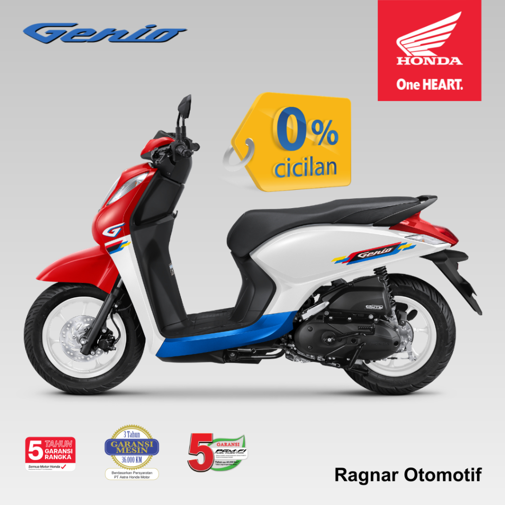 Sepeda Motor Honda Genio Baru New Asli Original Bergaransi Resmi