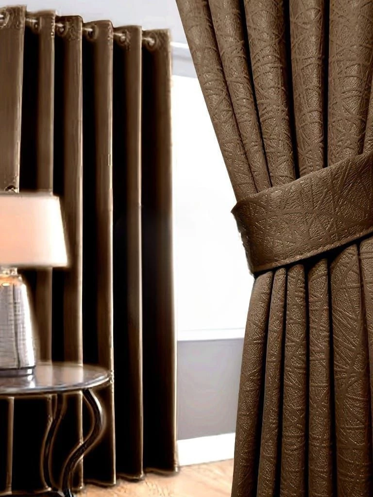 Gorden jendela Minimalis Gordeng Blackout Hordeng Pintu Kamar Depan Doff Belakang glossy - foto 1