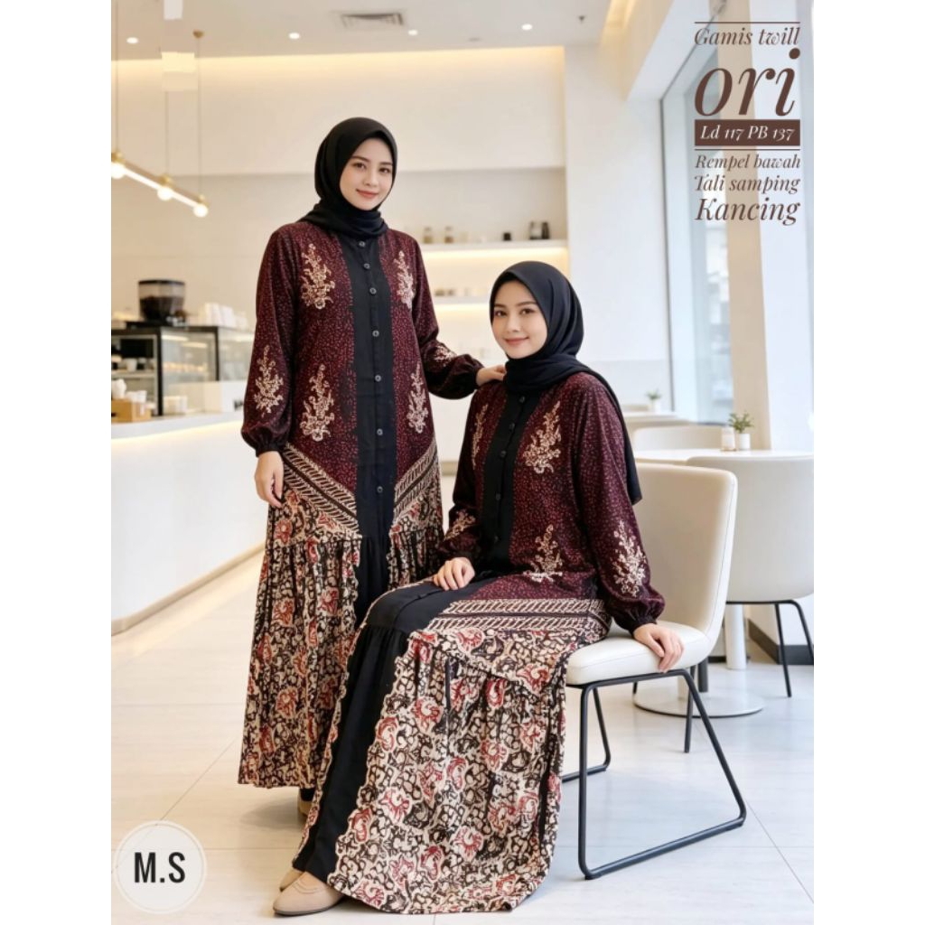 Gamis Twill Ori Gamis Twill Cap Pekalongan 11