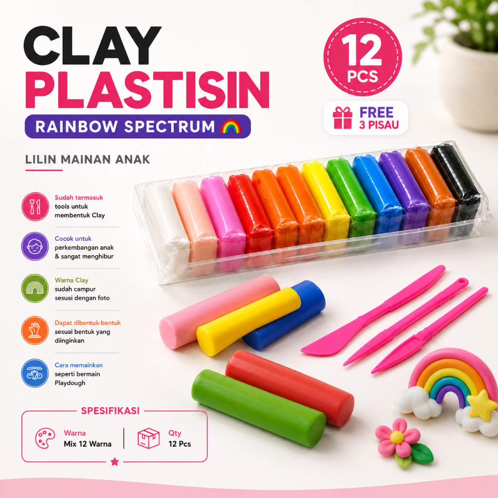 Jual Clay Mainan Terlengkap & Harga Terbaru Agustus 2026 | Shopee Indonesia