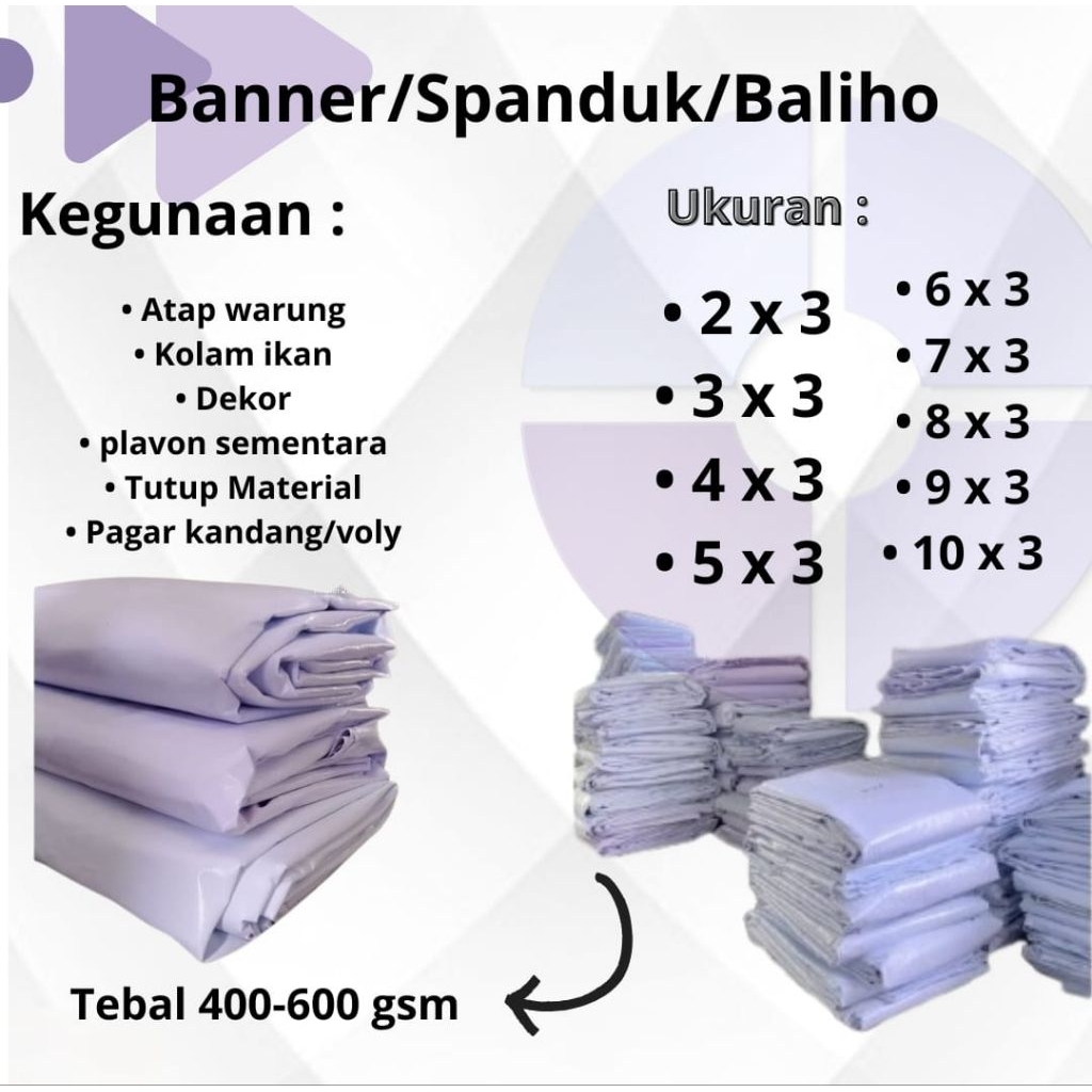 Jual Ukuran Spanduk 3X2 Terlengkap & Harga Terbaru September 2026 ...