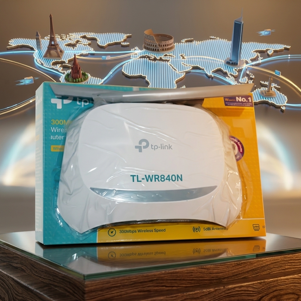 Jual Router TP-link TL-WR840N + adaptor | penguat sinyal,paralel wifi ...