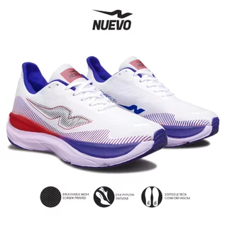NUEVO - Sepatu Running Pria Putih Soars XI Olahraga Lari Ringan