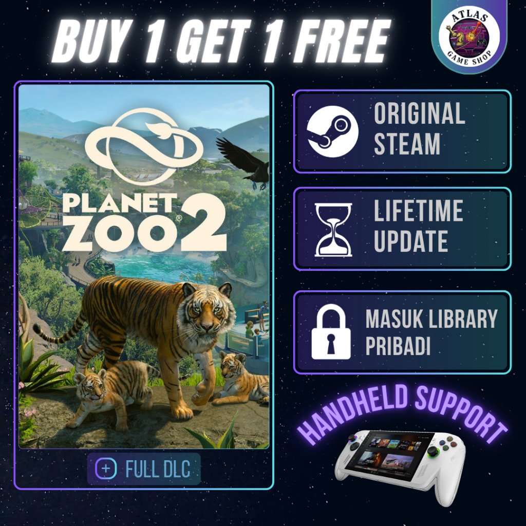Jual Planet Zoo 2 Deluxe Edition Steam PC Game Original | Shopee Indonesia