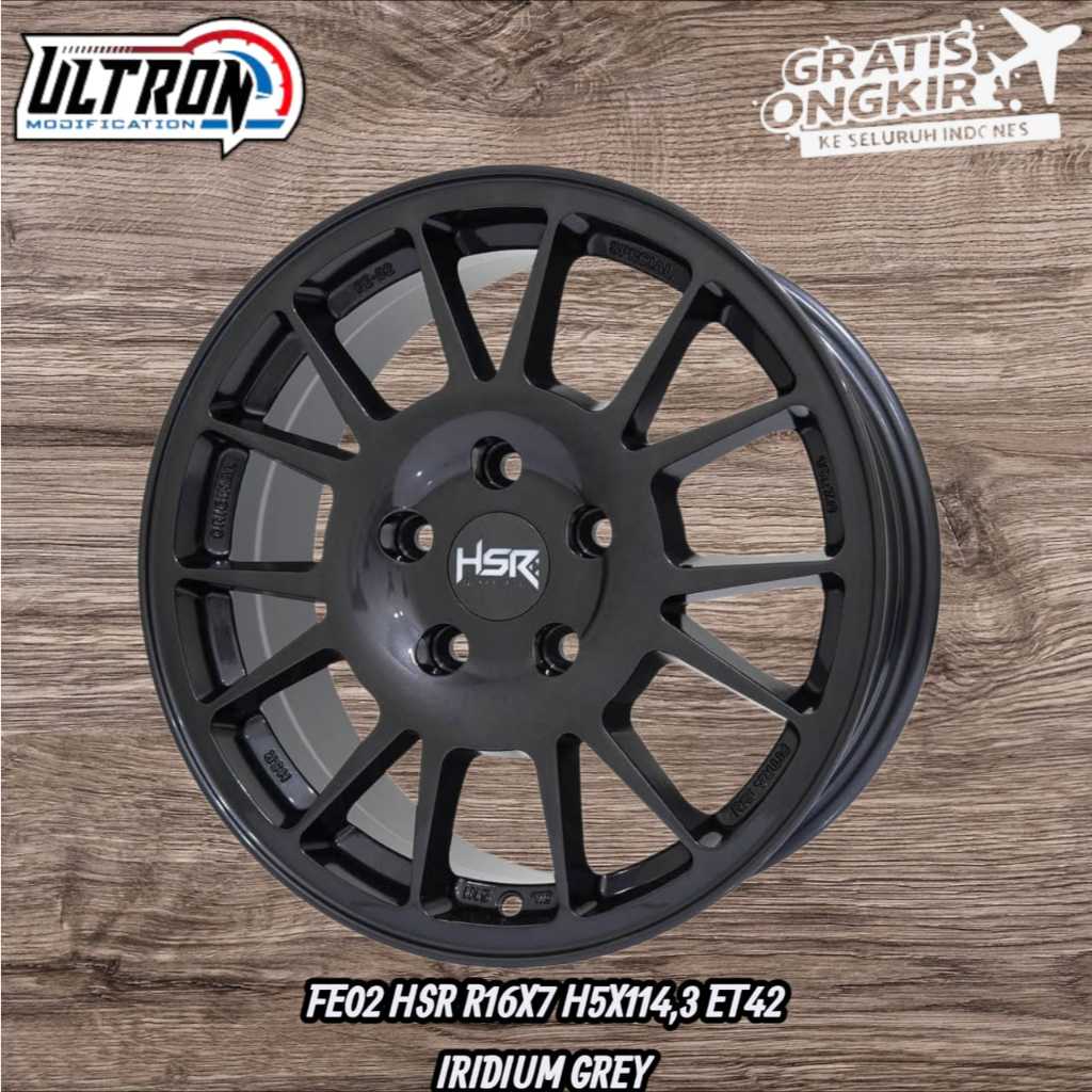 Jual PELEK MOBIL RING 16 HSR WHEEL TIPE FE02 VELG RACING R16 ERTIGA ...