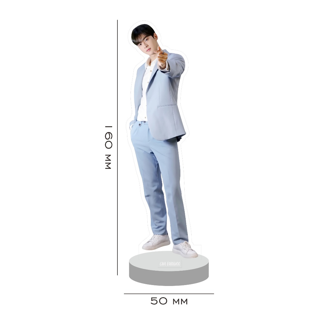 Jual Mini Standee Figure Cha Eun Woo Eunwoo Astro Standee Acrylic K ...