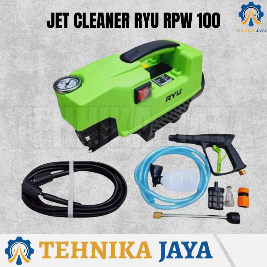 Jual Steam Jet Cleaner RYU RPW 100 Mesin Cuci Mobil Motor 400 Watt 100 ...