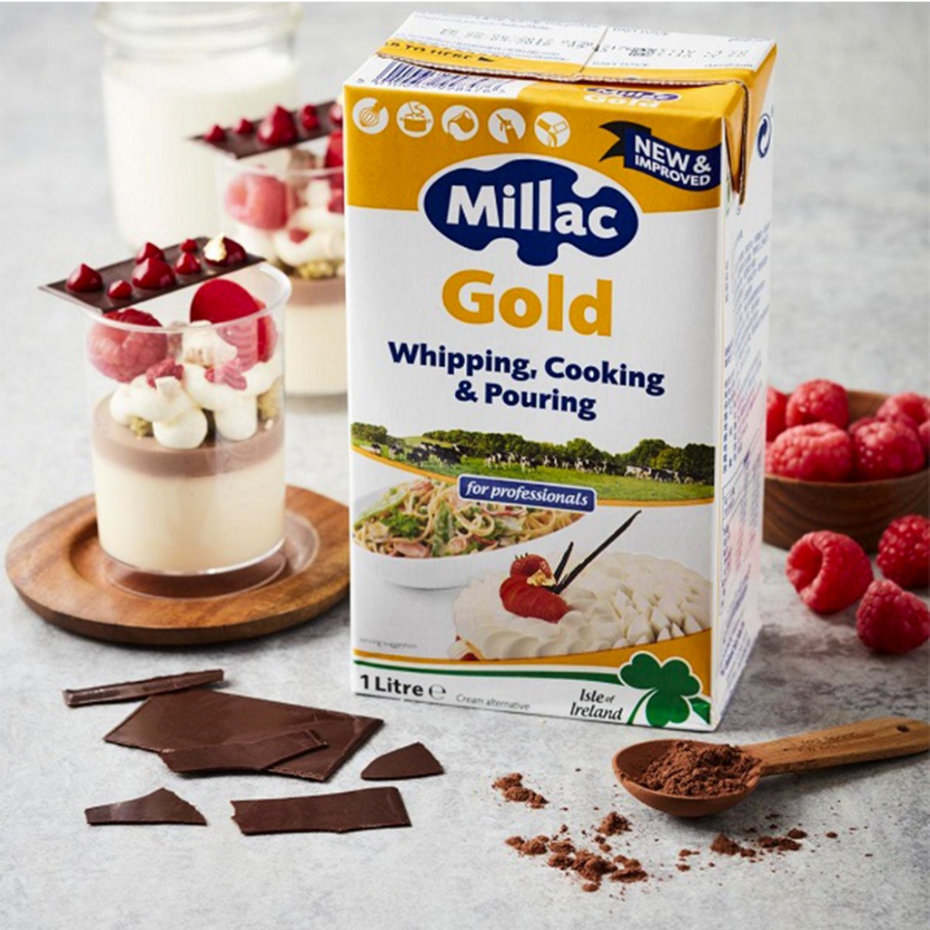 Jual Milac Gold Whipping Cream 1 Liter / Millac Gold Whip Whipping ...