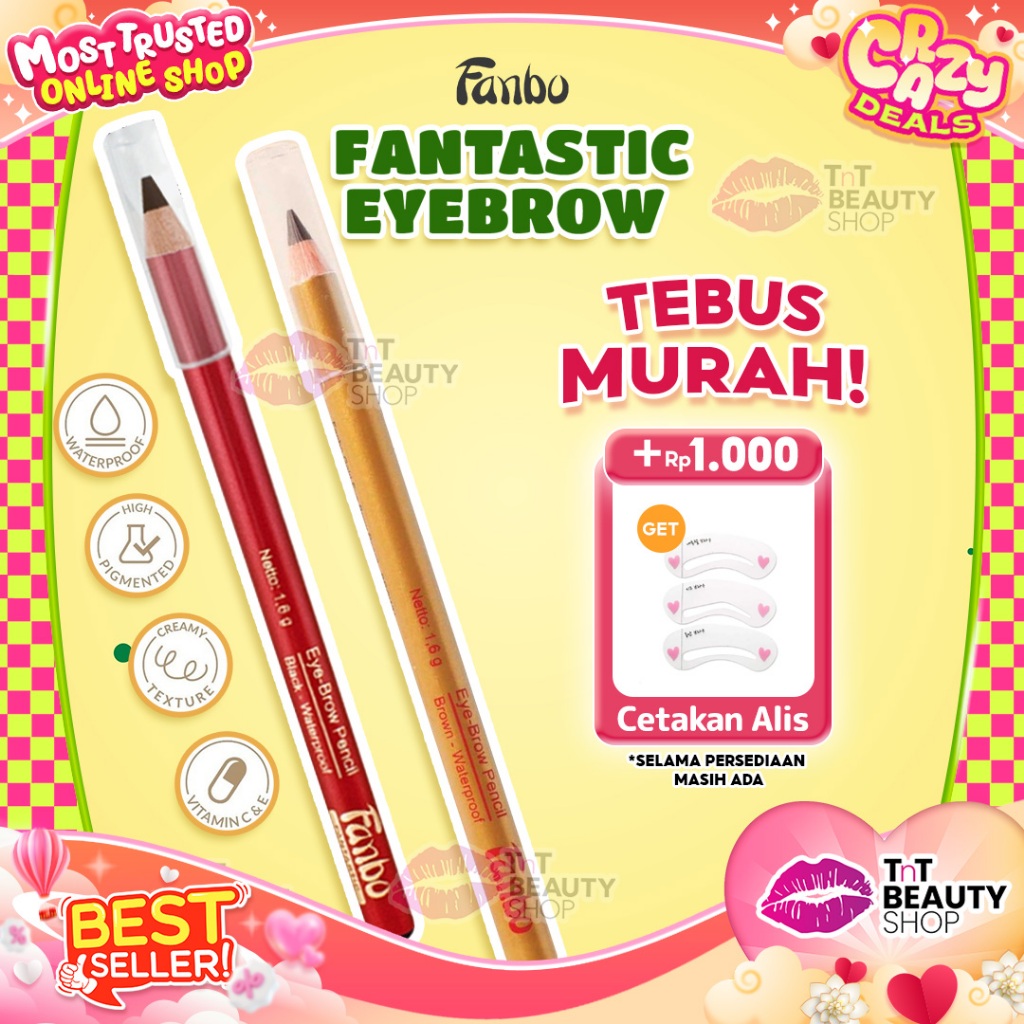 Jual Fanbo Fantastic Eyebrow - Pensil Alis - Waterproof - Tahan Lama ...