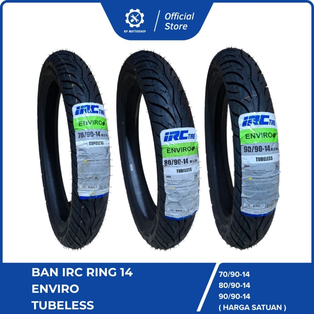 Jual IRC Ban Tubles Ring 14 Motor Metik Mio Beat Vario | Shopee Indonesia