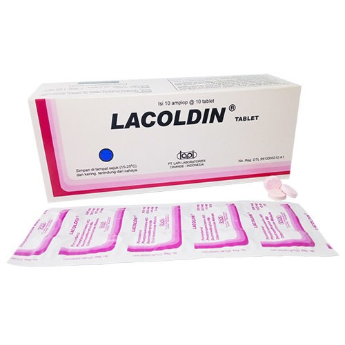 Jual Lacoldin 1 Strip isi 10 Tablet - Obat Flu Batuk Pilek Demam ...
