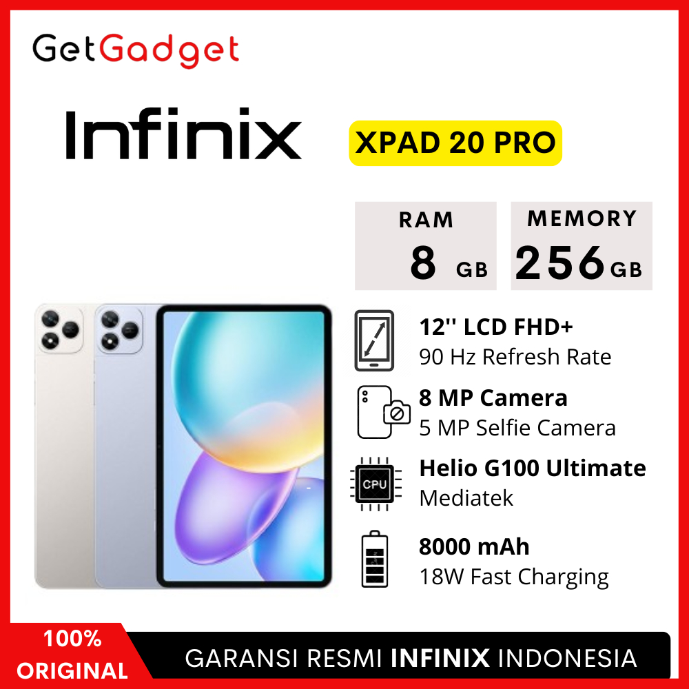 Jual Infinix XPad 20 Pro - 8GB 256GB - Tablet X Pad 20 Pro 4G LTE New ...