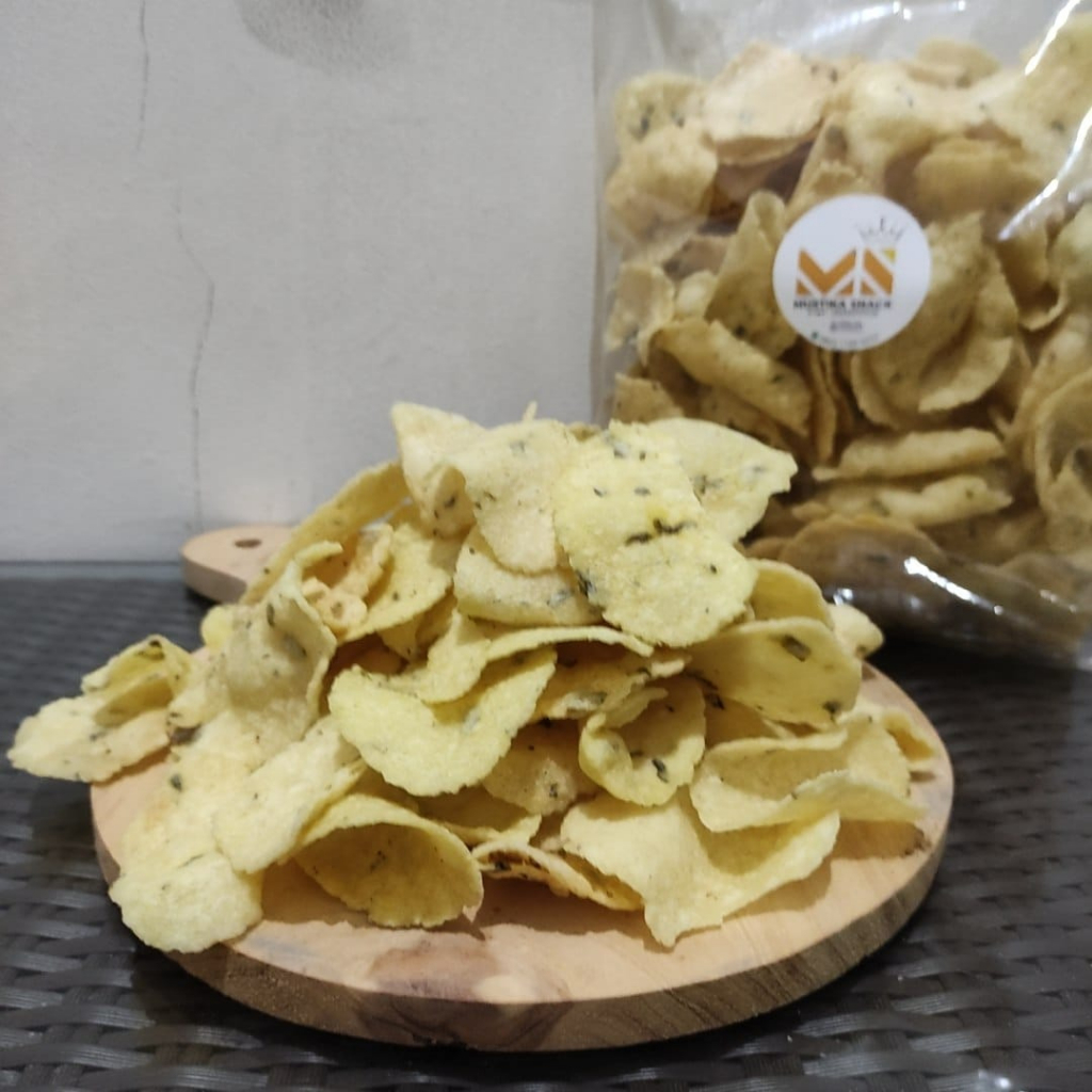 Jual 500gr Comring Singkong Original Kecimpring Daun Bawang Renyah ...