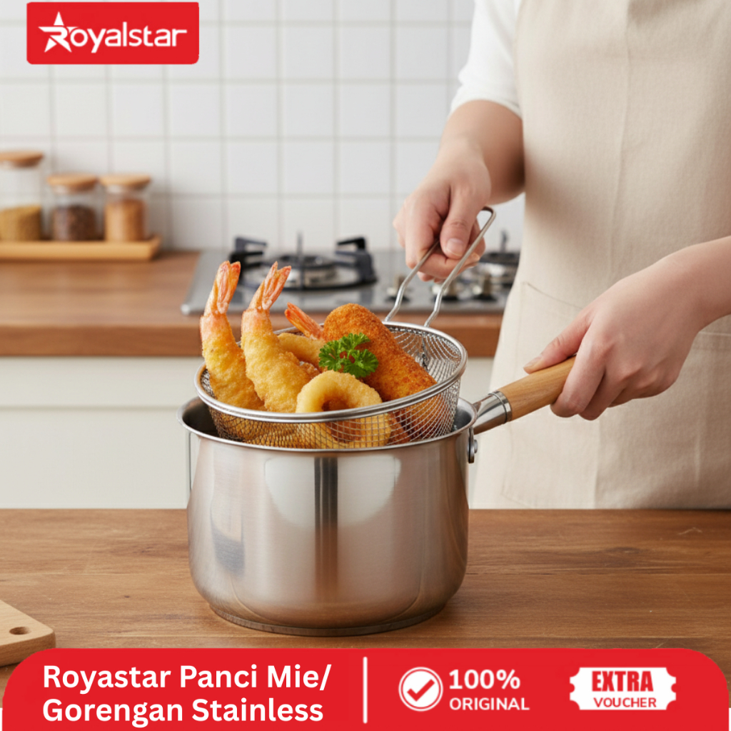 Jual Royalstar Panci Goreng / Mie / Rebus Stainless Steel Tahan Karat ...