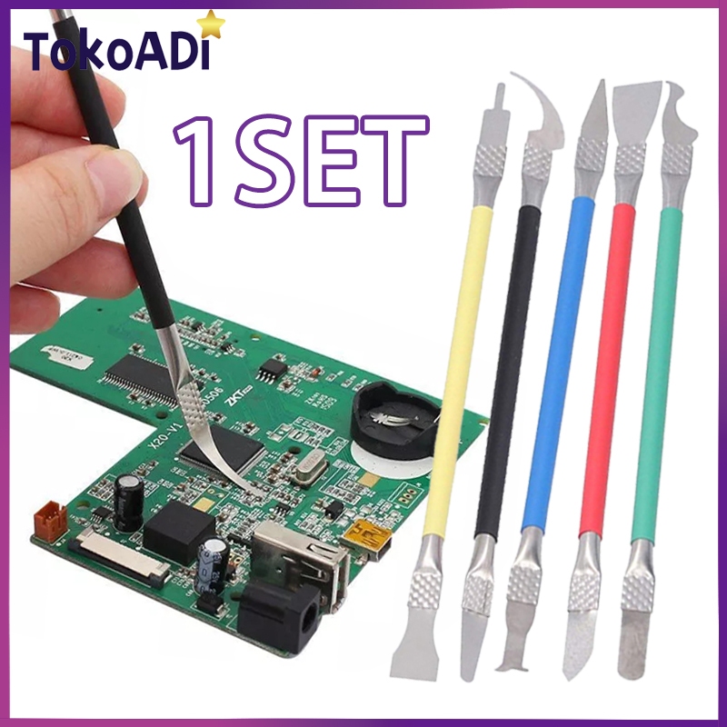 Jual 5 In 1 Crowbar Pisau Congkel Ic Cpu Opening Tools You Ak 1001 ...