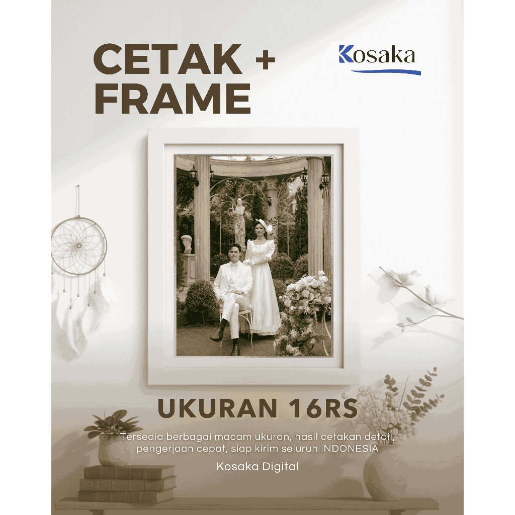 Jual CETAK FOTO + FRAME BESAR 16RS | Cetak Foto HD Hiasan Dinding ...