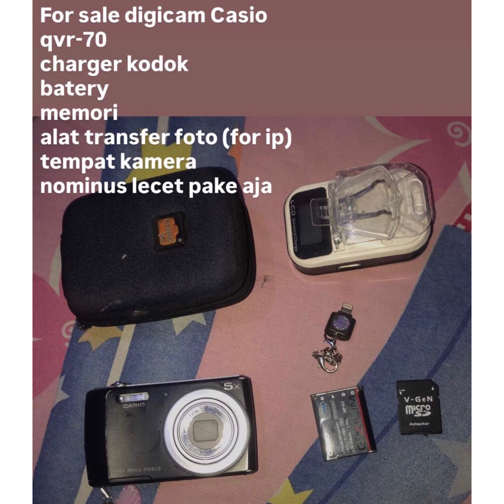 Jual Digicam Second Casio Qv-r70 | Shopee Indonesia