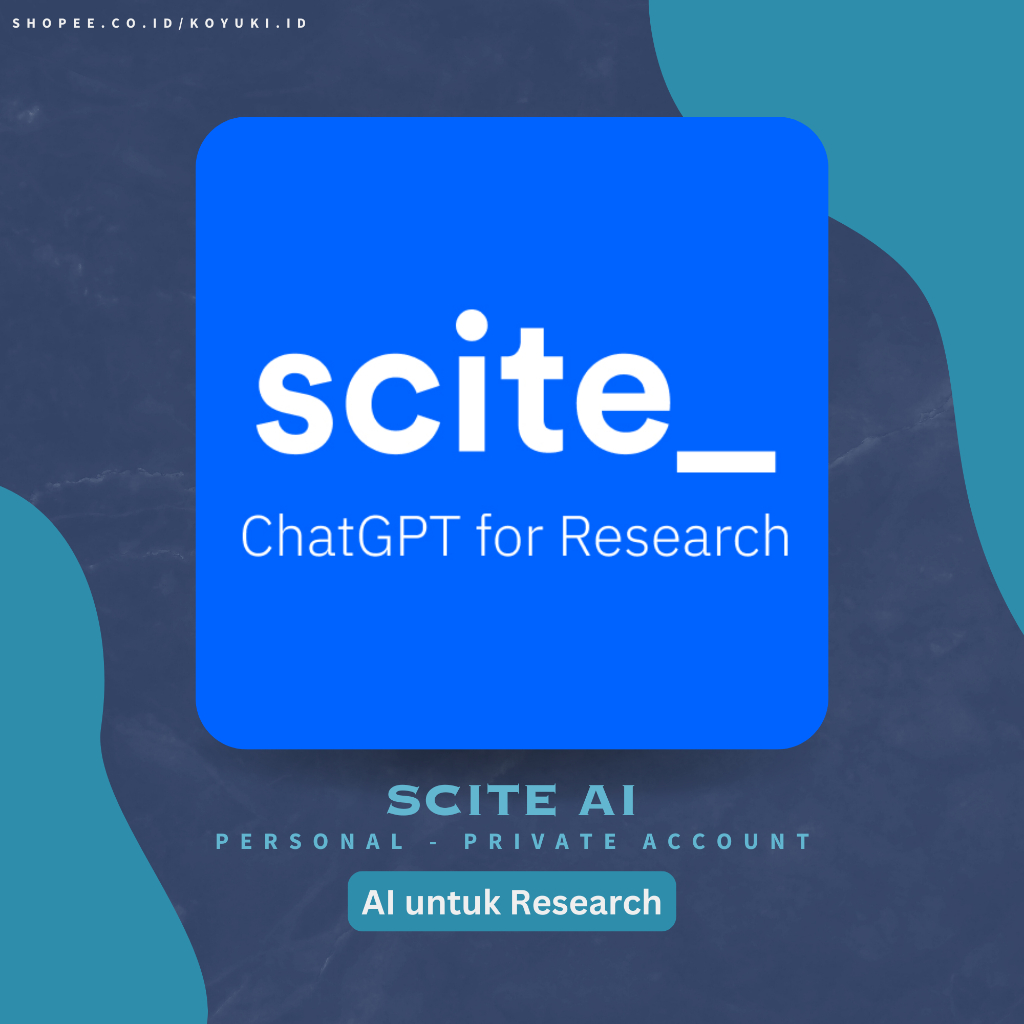 Jual Scite AI Premium | Private Account | Full Garansi | Shopee Indonesia