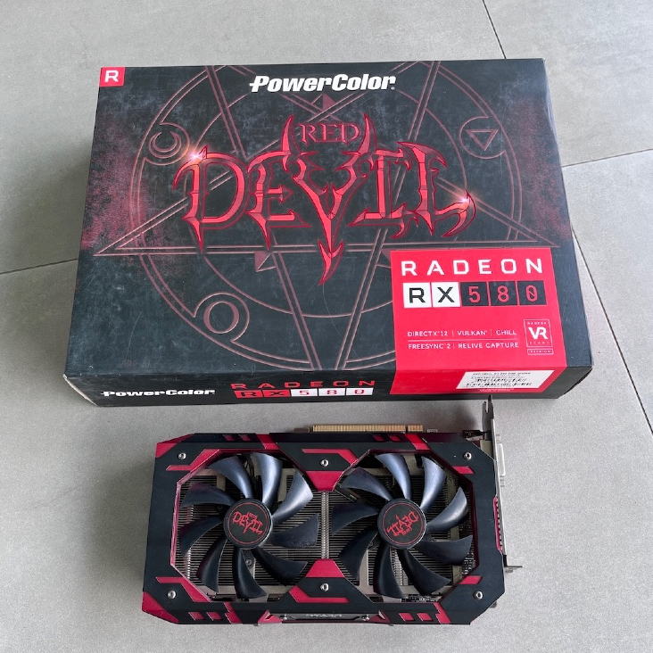 Jual VGA RX 580 8Gb Red Devil Powercolor | Shopee Indonesia