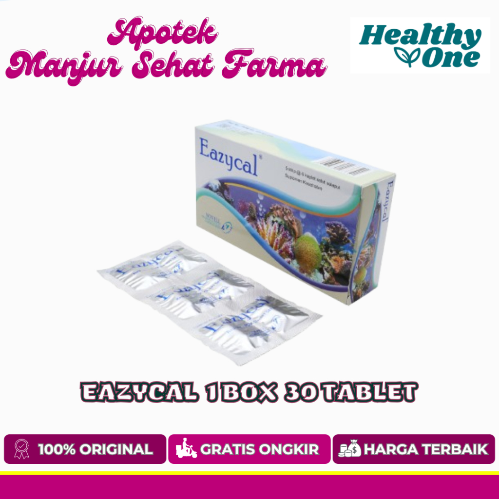 Jual EAZYCAL 5 STRIP 30 TABLET@6`S | Shopee Indonesia